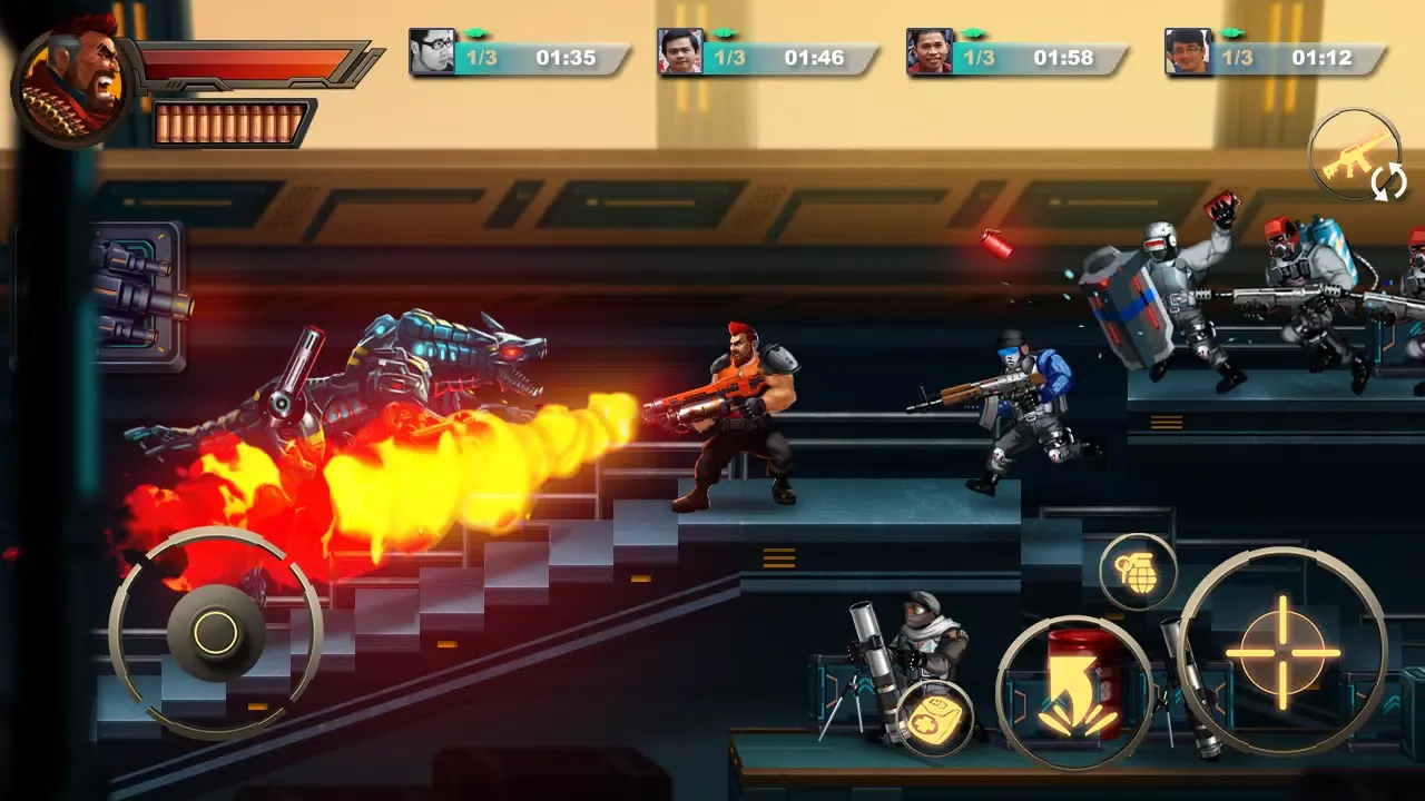 Captures d'écran de Metal Squad