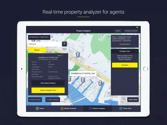 Capturas de tela do RealAnalytics by SoReal iPad 