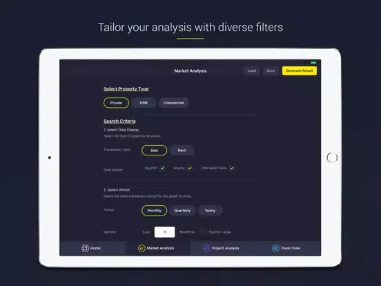 Capturas de tela do RealAnalytics by SoReal iPad 