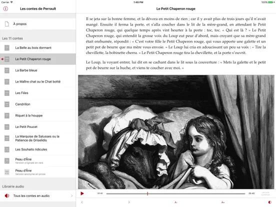 Contes, Charles Perrault iPad Screenshots