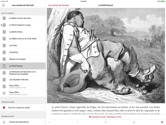 Contes, Charles Perrault iPad Screenshots