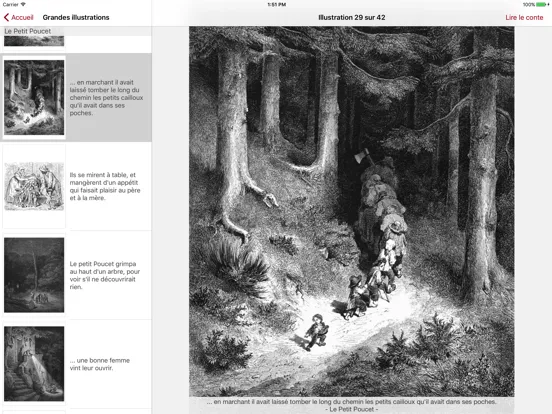 Contes, Charles Perrault iPad Screenshots