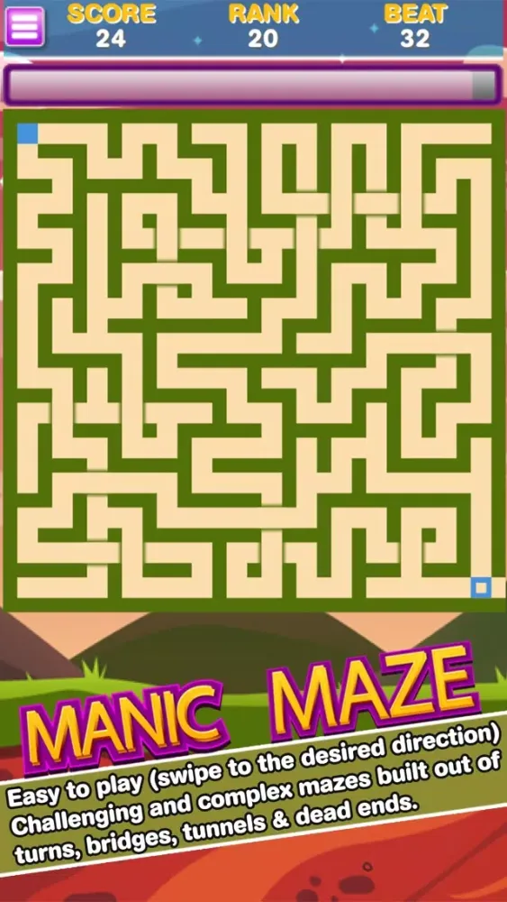 Captures d'écran de Manic Maze