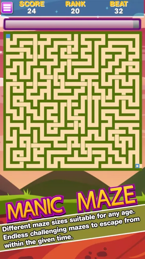 Captures d'écran de Manic Maze