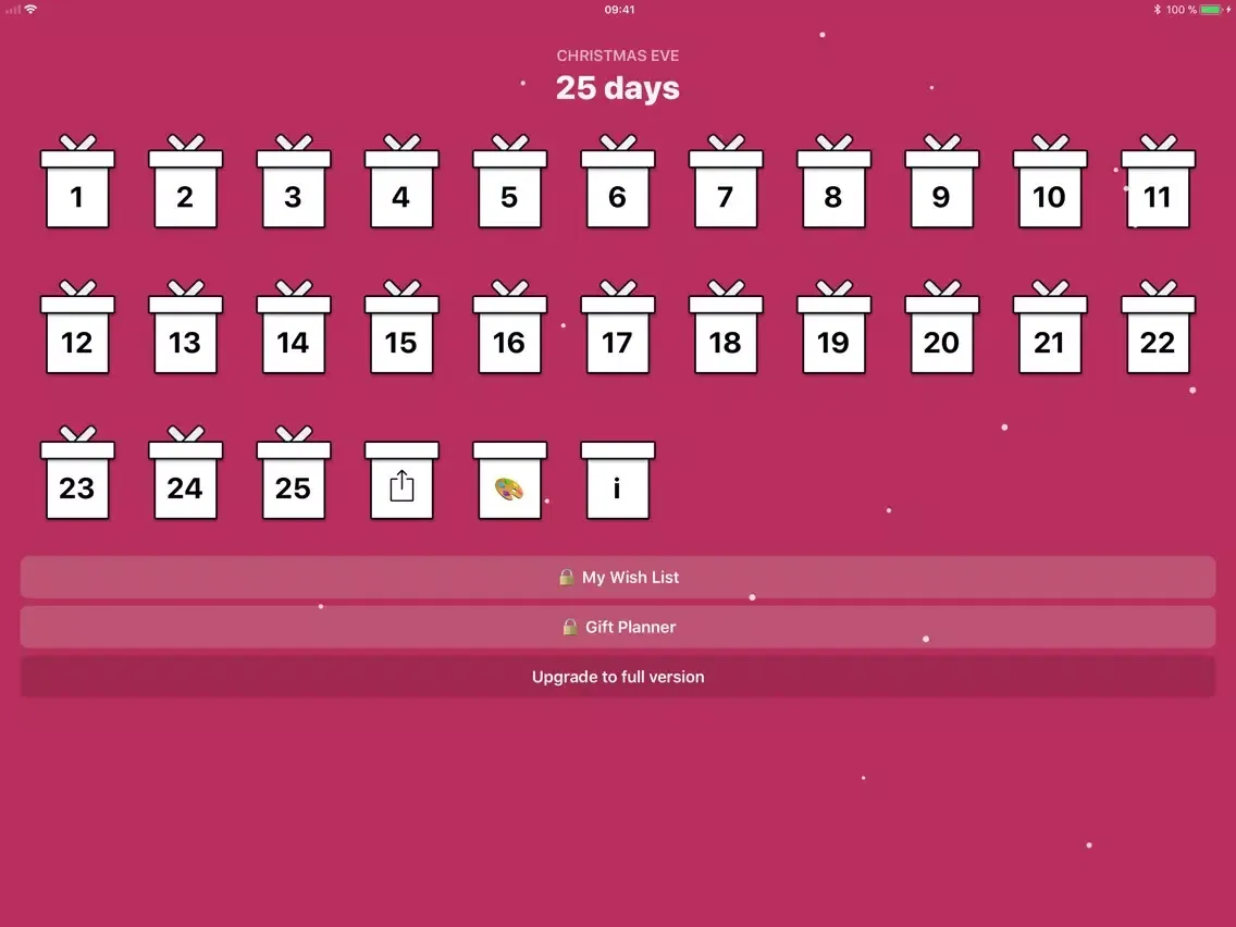 صور Presents - Christmas Calendar iPad 