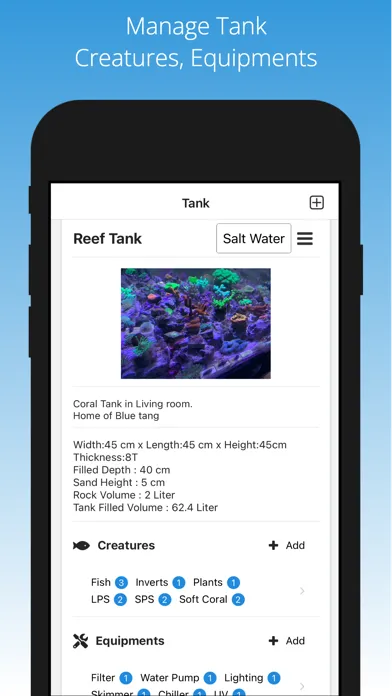 Ảnh chụp màn hình của My Aquarium - Keeping Note