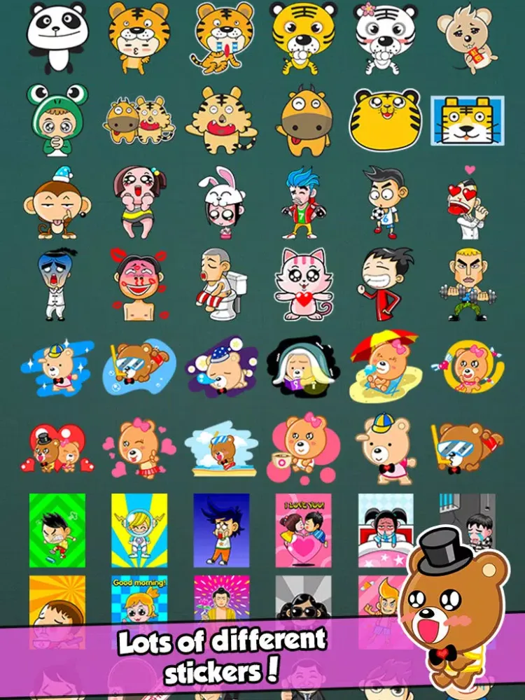 Captures d'écran de InstaFun Number One Photo Booth - A Funny Camera Editor with Awesome Manga and Anime Stickers for your Picture Image iPad 