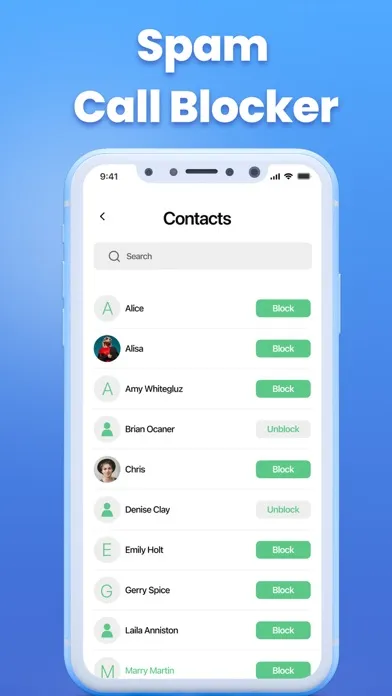 Number Book: Spam Call Blocker Screenshots