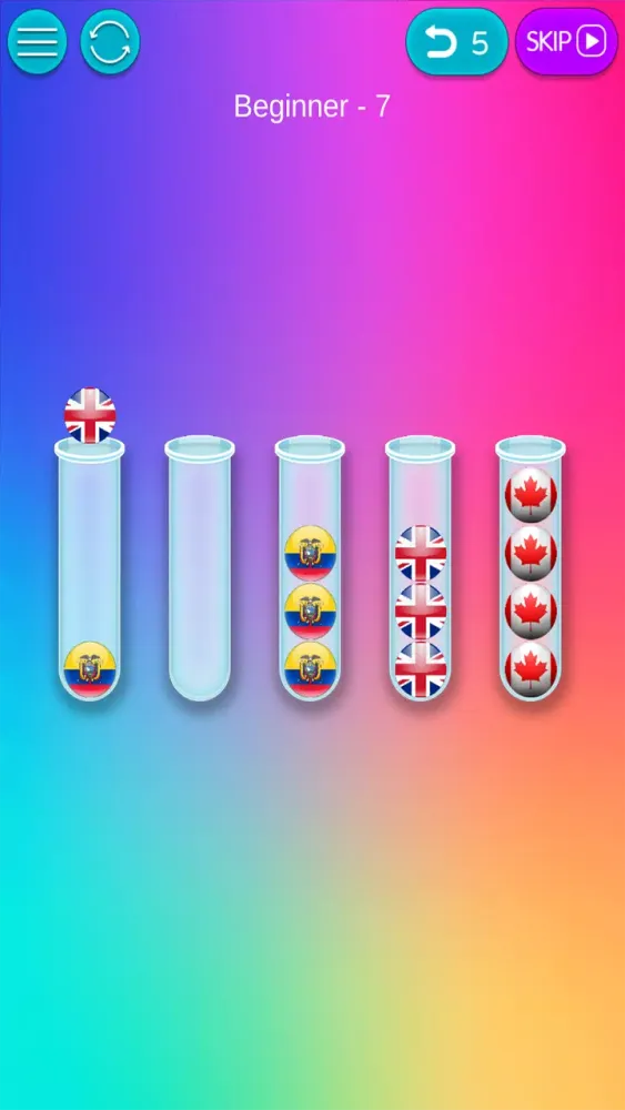 Puzz Challenge: Flags Sorting! Screenshots