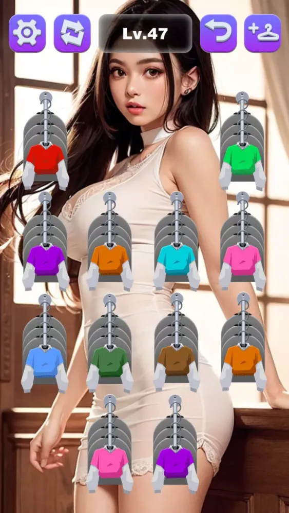 Capturas de pantalla de Sort fantasy - Color sort