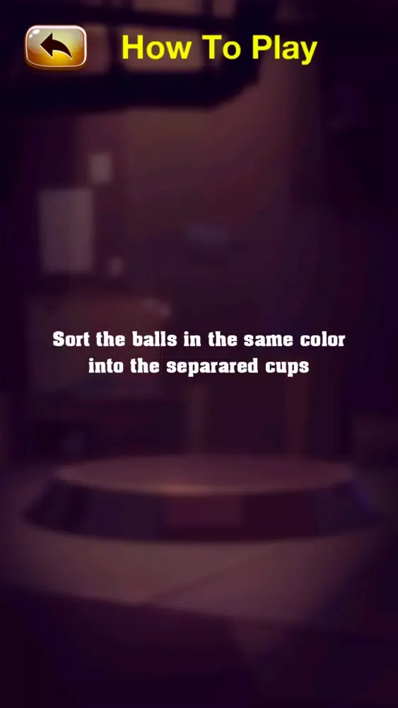 Sort Color Ball In The Cups स्क्रीनशॉट