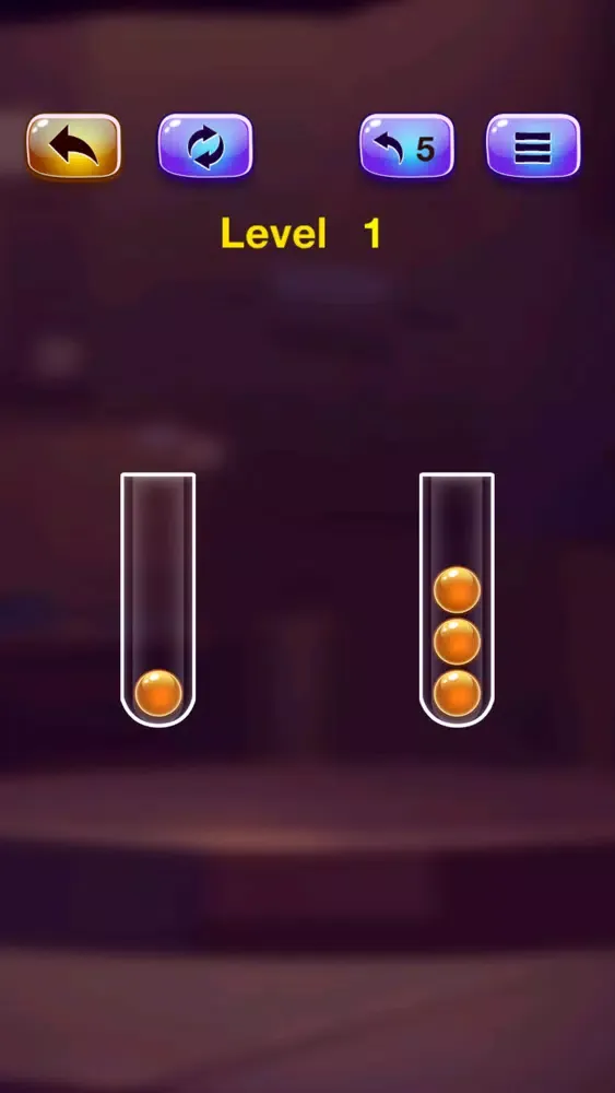 Sort Color Ball In The Cups स्क्रीनशॉट