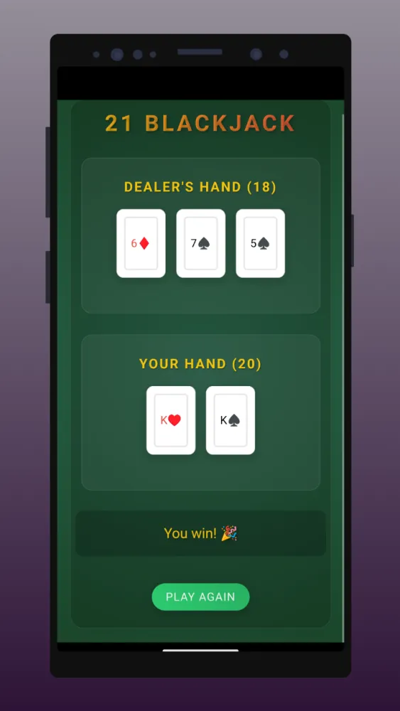 21 Blackjack Screenshots