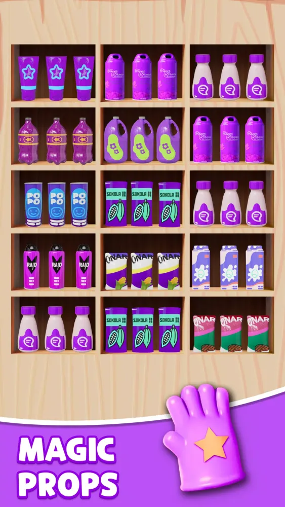 Goods Match 3D: Sorting Game Screenshots