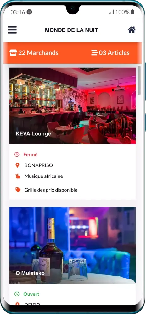 Sortir à Douala स्क्रीनशॉट