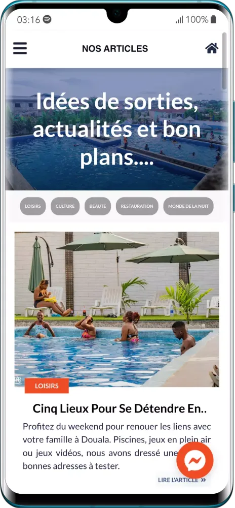 Sortir à Douala स्क्रीनशॉट