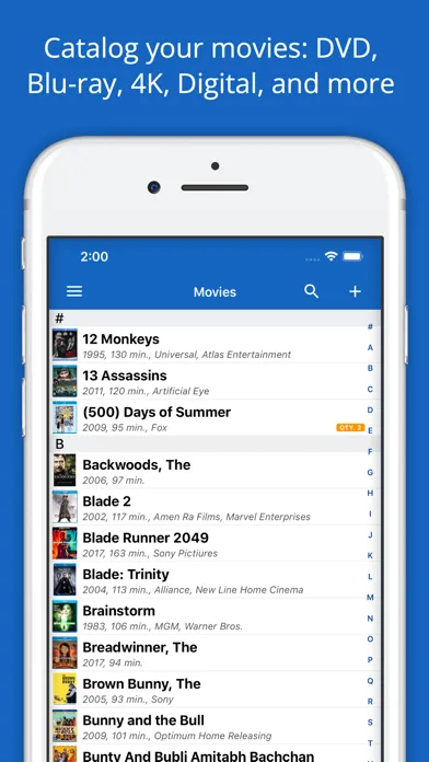 صور iCollect Movies: DVD Tracker