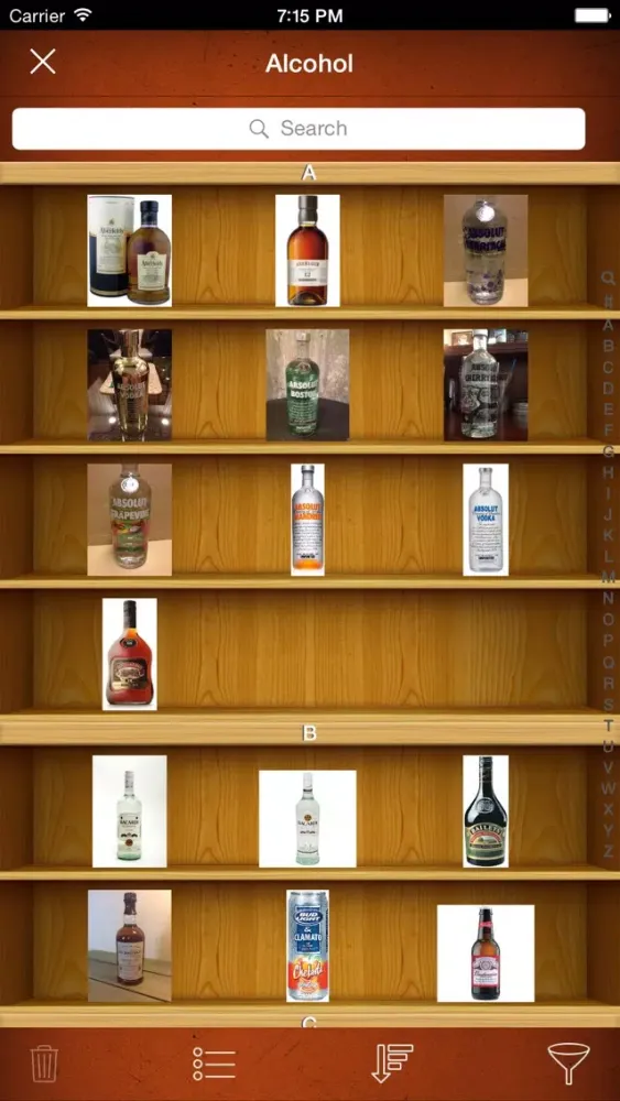 Alcohol Liquor Beer Collector应用截图