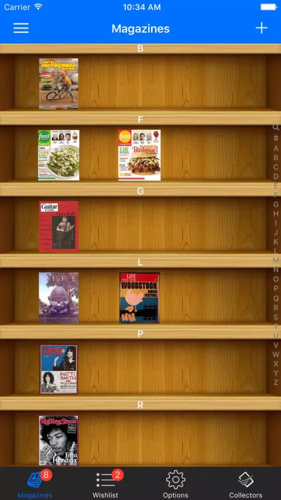 Magazine Collector Ekran Görüntüleri