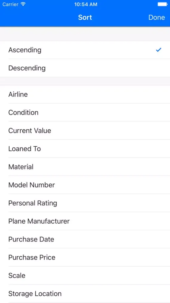 Model Plane Collectors 스크린샷