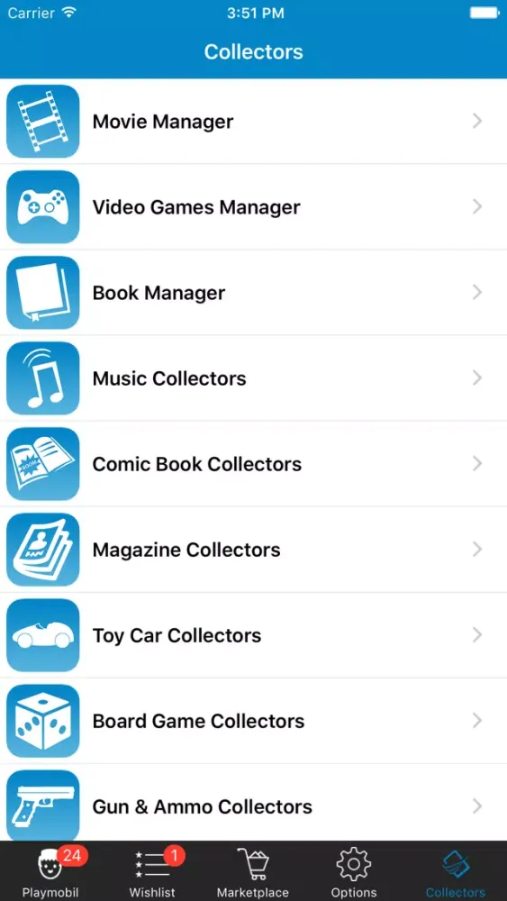 Zrzuty ekranu Playmobil Database Sets Organize Manage Inventory