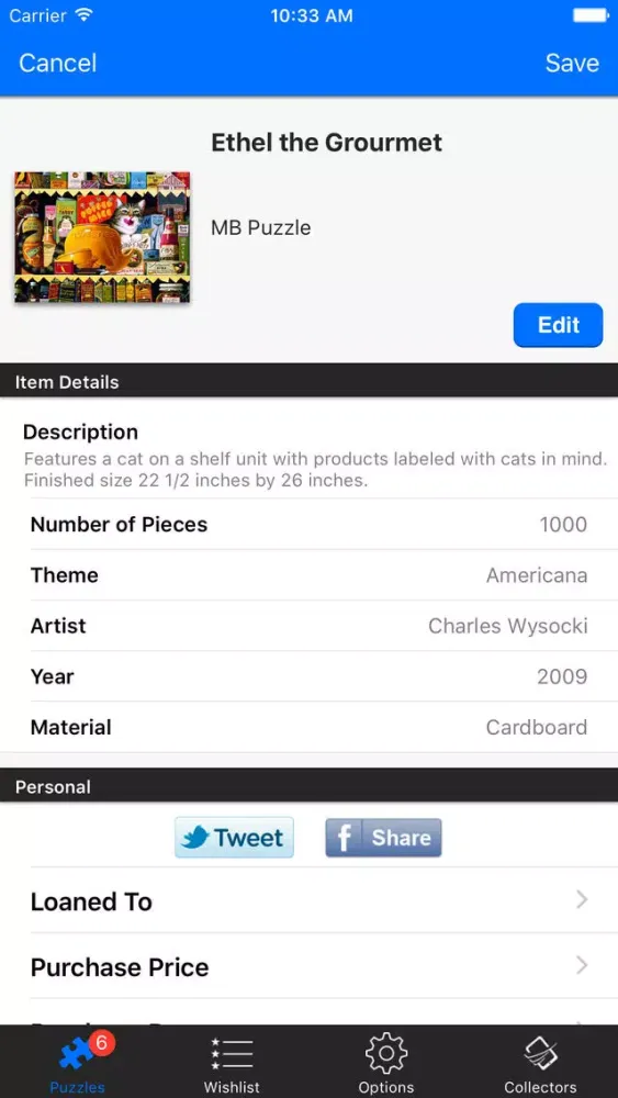 Скриншоты Puzzle Collector