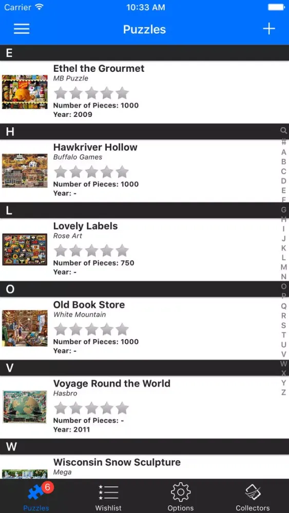 Скриншоты Puzzle Collector