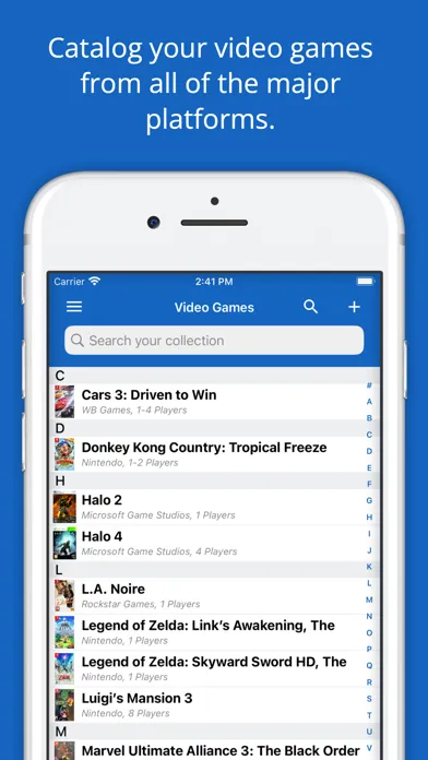 iCollect Video Games: Tracker 스크린샷