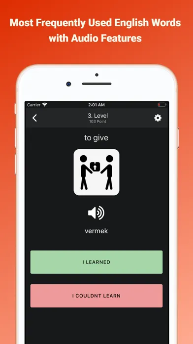 Ảnh chụp màn hình của Learn English Vocabulary Quick