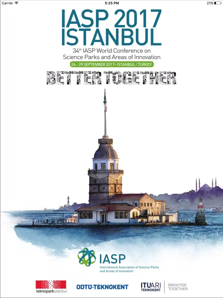 IASP 2017 ISTANBUL iPad  Screenshots