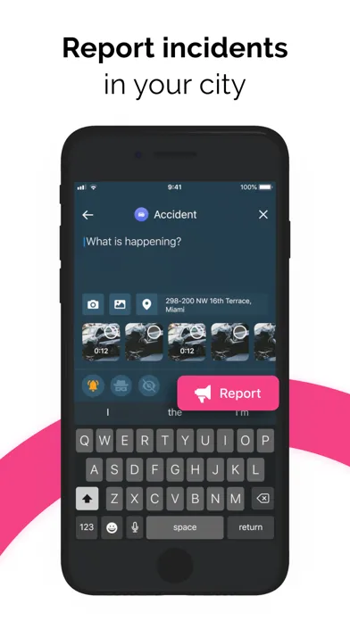 SOSAFE - City Social Network Ekran Görüntüleri