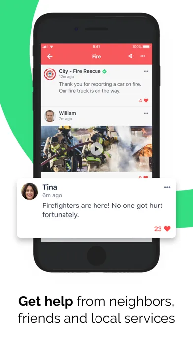 SOSAFE - City Social Network Ekran Görüntüleri