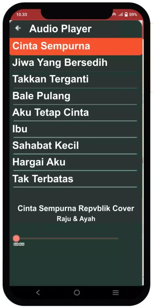 Raju dan Ayah Full Album mp3 Ekran Görüntüleri
