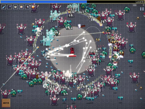 Captures d'écran de Pixel Survivors: Roguelike iPad 