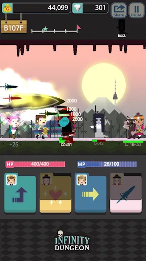 Infinity Dungeon! Screenshots