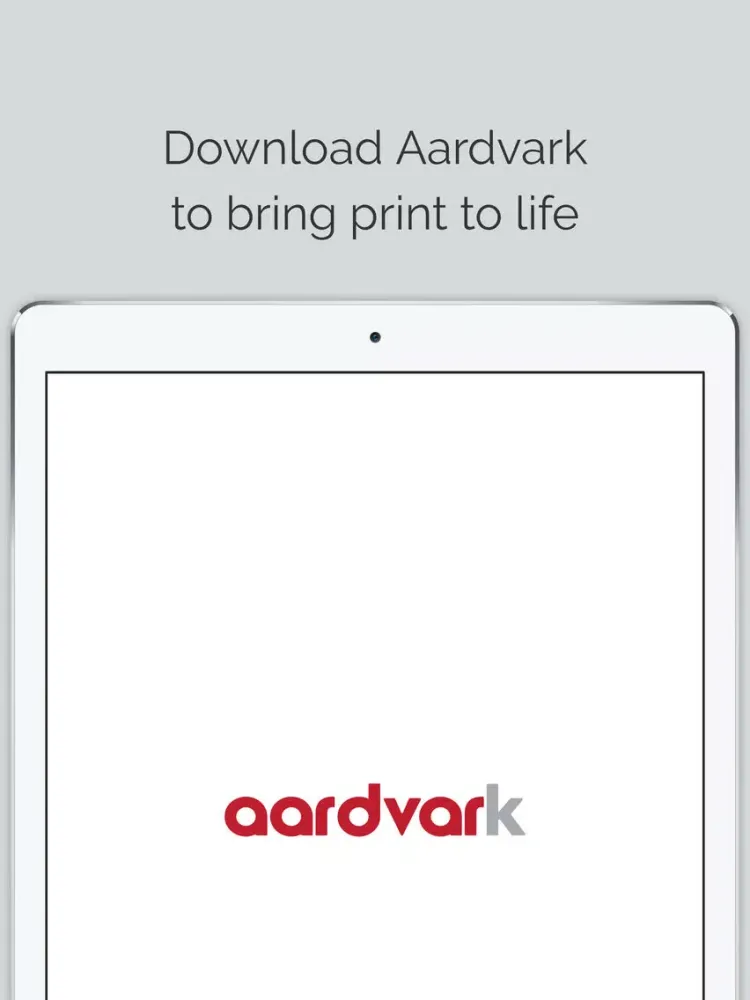 Aardvark AR iPad  Screenshots