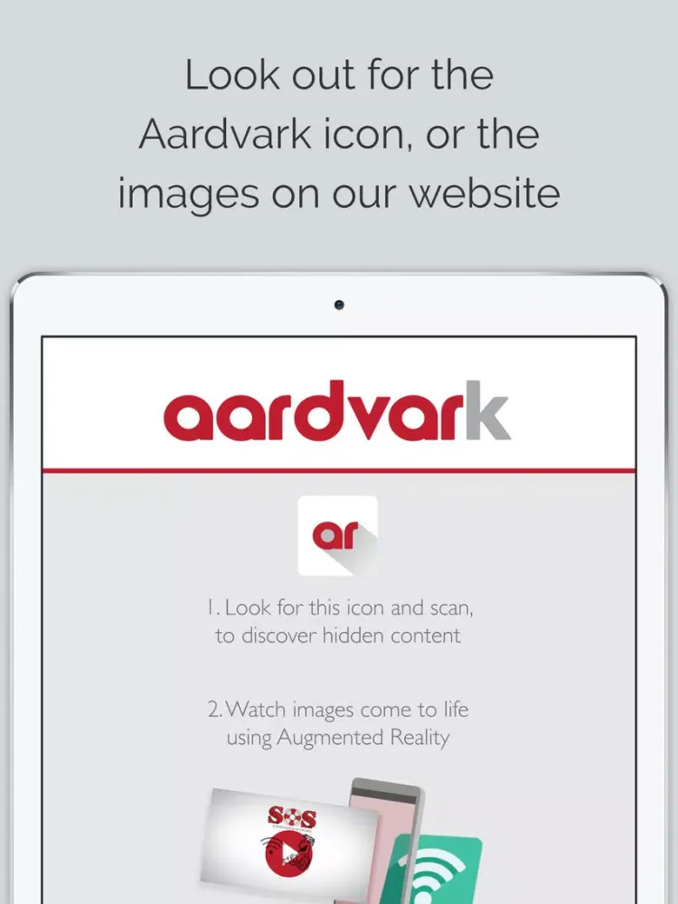 Aardvark AR iPad  Screenshots