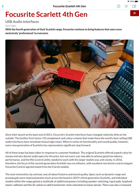 Sound On Sound UK iPad 应用截图