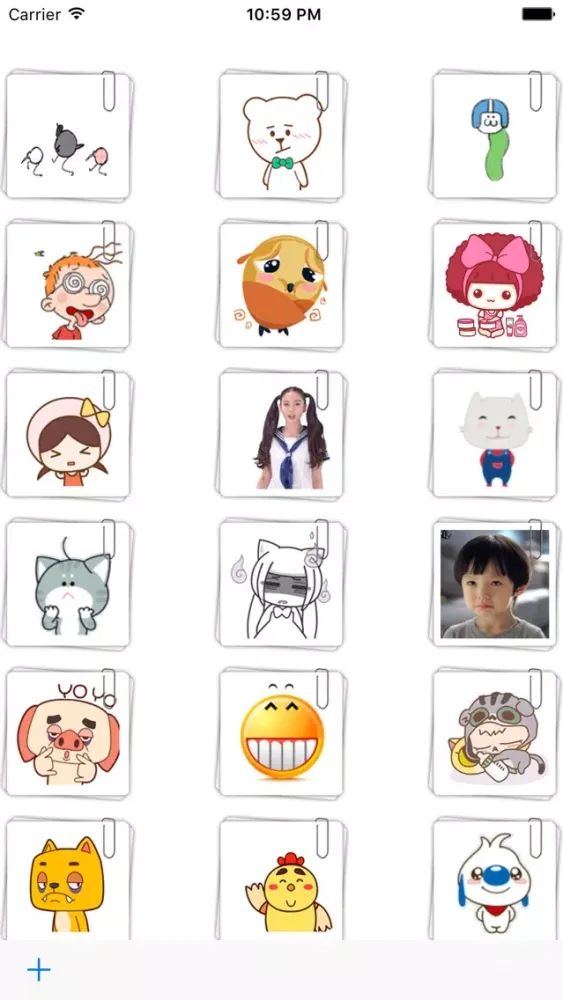 Capturas de tela do Stickers for Messenger: 2016