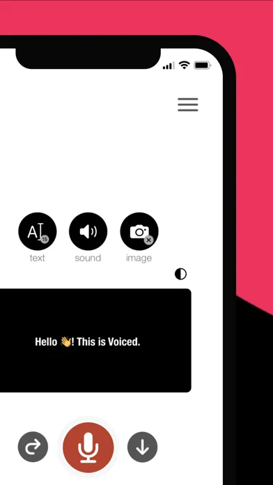 Скриншоты Voiced - Speech to Text+Speech