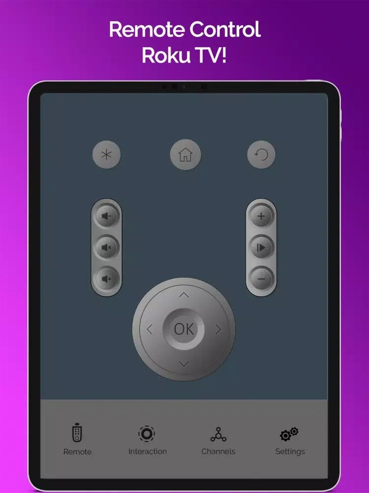 Roku Remote TV Controller iPad  スクリーンショット