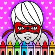 Ladybug Coloring & Nail Salon Ladybug Coloring & Nail Salon