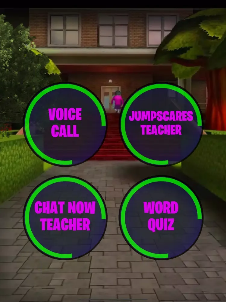 Call Scary Teacher jumpscares iPad  স্ক্রিনশট