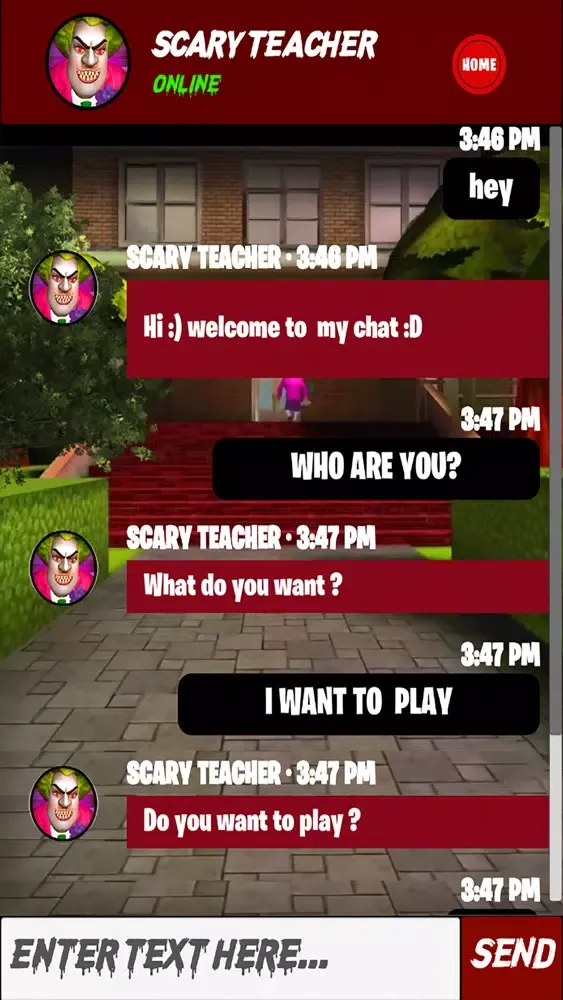 Call Scary Teacher jumpscares স্ক্রিনশট