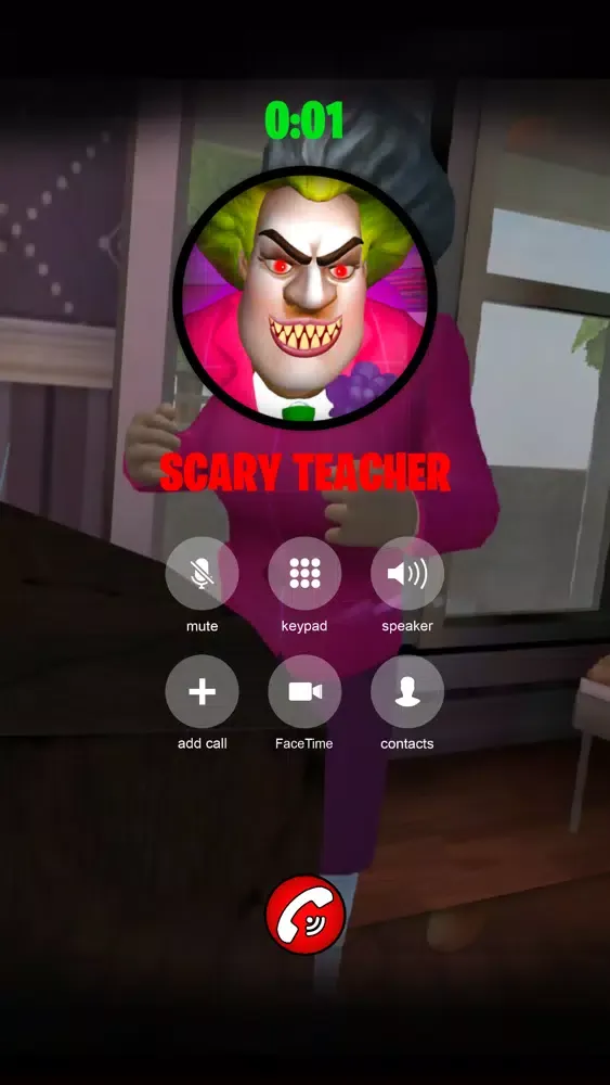 Call Scary Teacher jumpscares স্ক্রিনশট