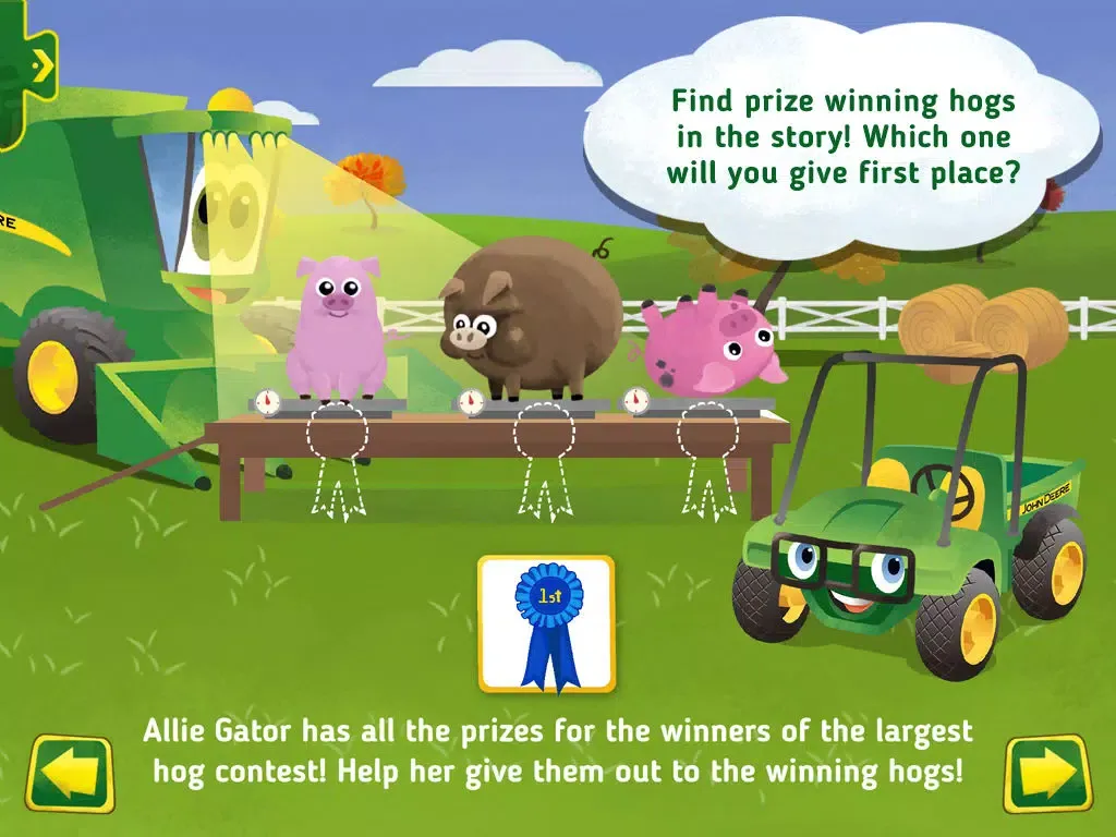 Johnny Tractor and Friends: County Fair iPad  স্ক্রিনশট