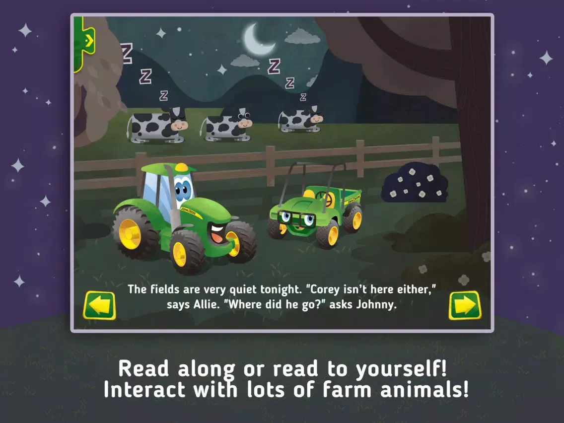 Capturas de pantalla de Johnny Tractor and Friends: Goodnight, Johnny Tractor iPad 