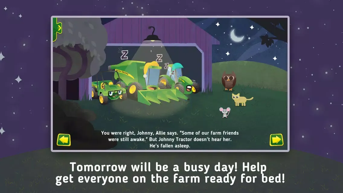 Capturas de pantalla de Johnny Tractor and Friends: Goodnight, Johnny Tractor