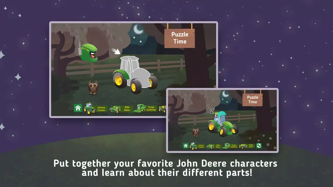 Capturas de pantalla de Johnny Tractor and Friends: Goodnight, Johnny Tractor