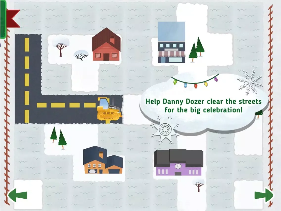 Screenshot di Johnny Tractor and Friends: Snow Day iPad 